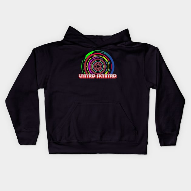 Minimalist Vinyl // Lynyrd Skynyrd Kids Hoodie by CreatenewARTees